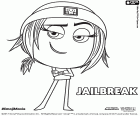 Jailbreak или Джейлбрейк, персонажа из фильма о emojis. Джейлбрейк является Хакер Эмоджи