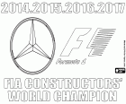Mercedes AMG Петронас Motorsport ратифицировала название 2017 чемпион мира Формулы 1 FIA конструкторов. Формула 1 команда Mercedes достигла свой четвертый подряд титул