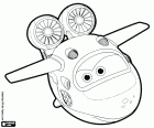 Mira в форме ее самолет, самолеты робот Super Wings