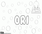 Ori, Ори, древнееврейское имя для мальчика, используется также для девушки, ее смысл-это мой свет. Она также может быть уменьшительное для имен Ориана, Oriana или Oriella