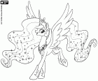 Принцесса Celestia, правитель Equestria, главного героя от Маленький пони, My Little Pony