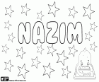 Nazim, Назим, вариант Nazem, Nadhem или Nadhim, транскрипция арабское имя для мальчика, который означает, поэт