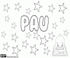 Pau, Пау, мужское имя в каталонской и Окситанский, производным от латинского названия Paulus, Паулюс