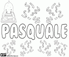 Pasquale, Паскуале, мужское имя по-итальянски, происходит от латинского Paschalis, его значение "Пасха"