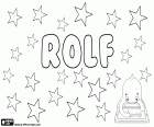Rolf, Рольф, название для мальчика происходит от германского имени Hrolf и древнескандинавского имени Hrólfr, сокращение Hrodwulf. Rolf — это имя, используемое на немецком, шведском, норвежском, датском языках и редко на английском языке
