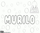 Murilo, Мурило, мужское имя на португальском языке, вариант Murillo, Мурильо, оба также фамилии