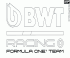 Логотип гоночной команды, BWT Racing Point F1 Team