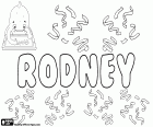 Rodney, Родни, мужское имя на английском языке, которое происходит от фамилии, которая берет свое начало от топоим, Родни Сток, небольшая деревня в графстве Сомерсет, Англия