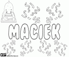 Maciek, Мацек, имя мальчика на польском языке, уменьшительное от Maciej, Мацей