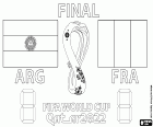 Аргентина – Франция. Финал Чемпионата мира по футболу FIFA в Катаре 2022. Стадион Лусаил в Дохе, 17 декабря 2022 года. Решающий матч чемпионата встретится ветерану Лео Месси с молодым Килианом Мбаппе, двумя топ-звездами аргентинцев и французов соответственно.