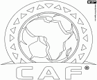 Логотип КАФ, CAF, Конфедерация африканского футбола, на английском языке Confederation of African Football. КАФ — конфедерация национальных футбольных ассоциаций Африки. Ее штаб-квартира находится в городе 6 октября, недалеко от Каира, Египет