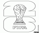 раскраска Логотип чемпионата ми