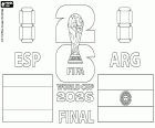 раскраска Финал чемпионата мира
