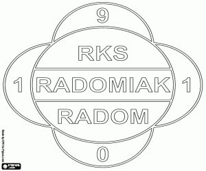 раскраска RKS Radomiak Radom
