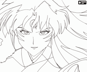 раскраска Sesshomaru, Общая демона