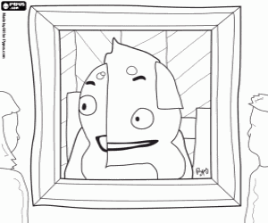 раскраска Абстрактной живописи Pypus