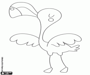 раскраска Алиса и специальных крокет