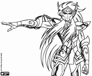 раскраска Водолей Камю