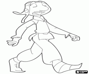 раскраска Гвиздо, охотник на драконов