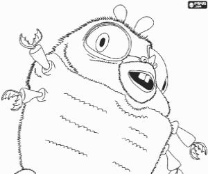 раскраска Гигантских насекомых, Насекомозавр