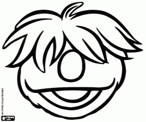 раскраска Голова Groove, Хоббс