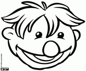 раскраска Голова одной Хоббс, Иверская