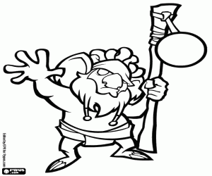 раскраска Гуру камень, Слай Купер