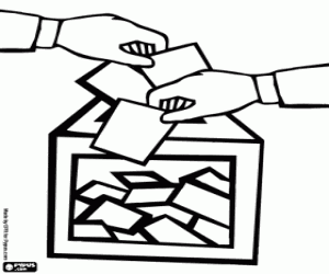 раскраска День демократии