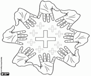 раскраска День кооперативов