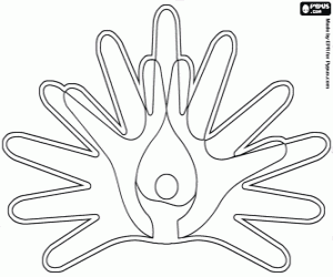 раскраска День редких заболеваний