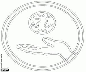 раскраска День туризма