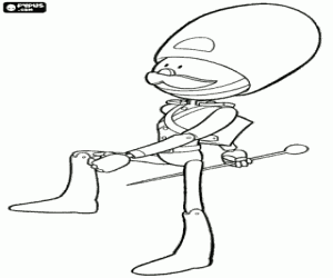 раскраска Деревянных солдат, Волшебное приключение