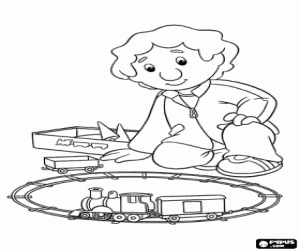 раскраска Джулиан Клифтон, Почтальон Пэт