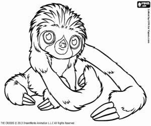 раскраска Домашнее животное Малой Кушак