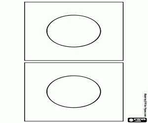 раскраска Дополнительные цвета, два элемента