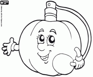 раскраска Духи