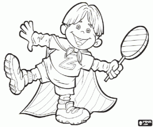 раскраска Зигги, Лентяево характер