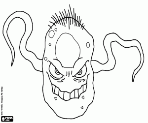 раскраска Зло Ганнибал Роя Бина