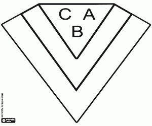 раскраска Знак CA Браун де Адроге