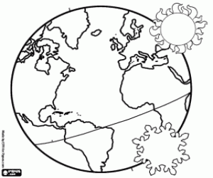 раскраска Июня солнцестояние