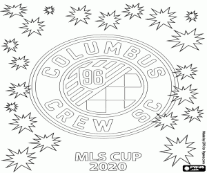 раскраска Коламбус Крю, MLS Cup 2020