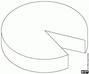 раскраска Колесо artisan сыра