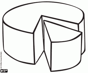 раскраска Колесо сыра Грюйер