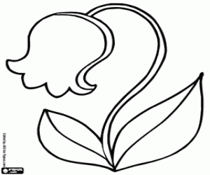 раскраска Колокольчик