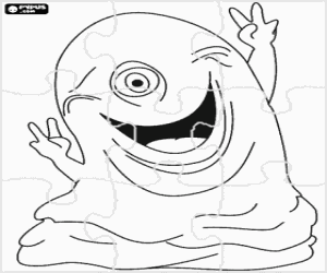 раскраска ЛПП монстр головоломки