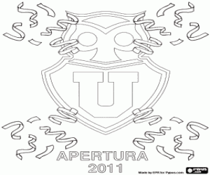 раскраска Ла-U-де-Чили, чемпион 2011