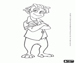 раскраска Лем поможет астронавт