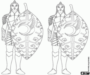 раскраска Листьев-мужчины