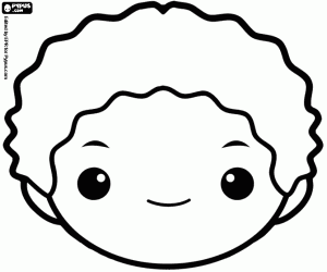 раскраска Лицо Бога Ареса, маски