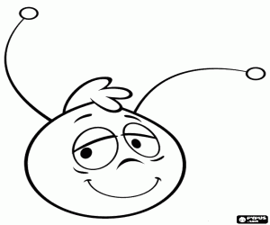 раскраска Лицо Вилли